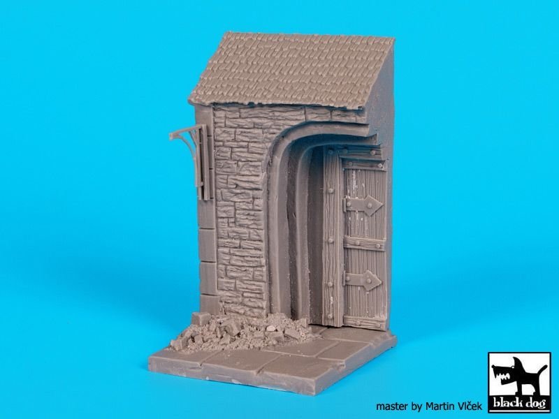 Black Dog D35073 House door base 1/35 – image 6