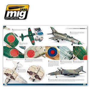 AMMO de Mig Jimenez 6053 ENCYCLOPÉDIE DES TECHNIQUES DE MODÉLISATION D&amp;#39;AVIONS VOL.4 : VIEILLISSEMENT (ANGLAIS) – image 4