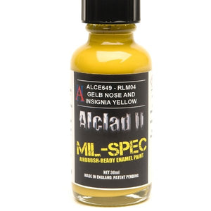 Alclad E649 RLM04 Gelb Nose &amp;amp; Insignia Yellow 30ML