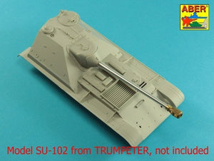 Aber 35L-290 122mm D-25S barrel for Russian SU-102 gun (Trumpeter) 1/35 – Bild 3