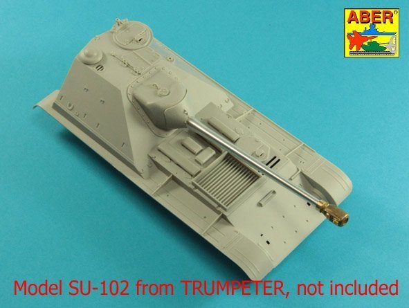 Aber 35L-290 122mm D-25S barrel for Russian SU-102 gun (Trumpeter) 1/35 – Bild 3