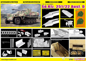 Dragon 6963 Sd.Kfz.251/22 w/7.5cm PaK 40 1/35 – Bild 2