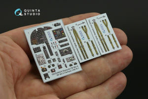 Quinta Studio QD48424 Mosquito FB Mk.VI/NF Mk.II 3D-Printed colored Interior on decal paper (Tamiya) 1/48 – image 8