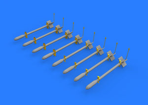 Eduard 648393 British Rocket Projectiles RP-3 60lb F. 1/48