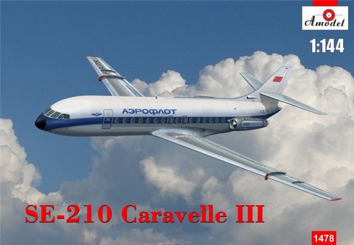 A-Model 01478 Se Aviation Caravelle III 1/144