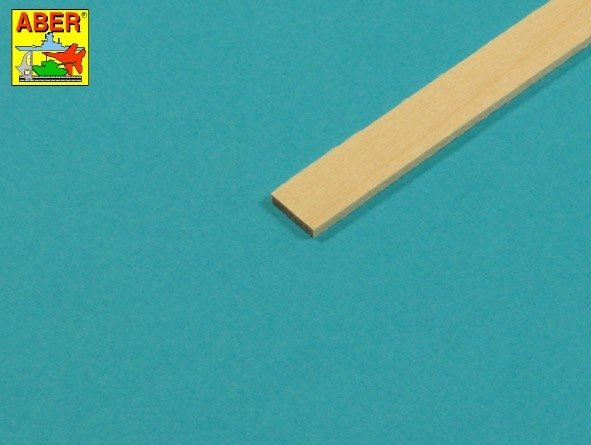 Aber WL 2x10 Linden Wooden Strips 2 x 10 x 245mm x 7 pcs – Bild 3