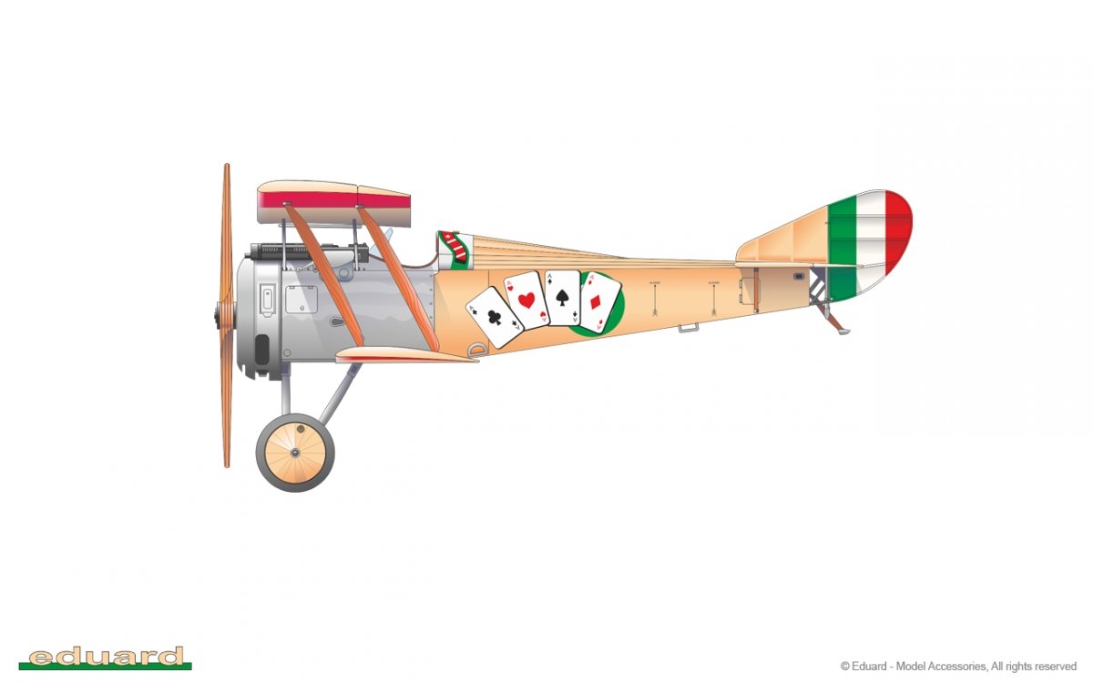 Eduard 11139 IL Magnifico Hanriot HD.I in Italian Service Limited Edition 1/48 – image 6