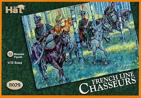 Hat 8029 Napoleonic French Chasseurs 1/72
