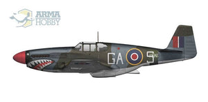 Arma Hobby 70039 P-51C Mustang Mk III Model Kit 1/72 – Bild 4