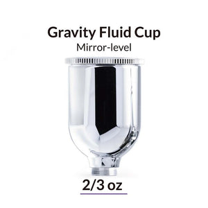 Gaahleri 42274 20 ml Airbrush Mirror-Level Gravity Fluid Airbrush Cup