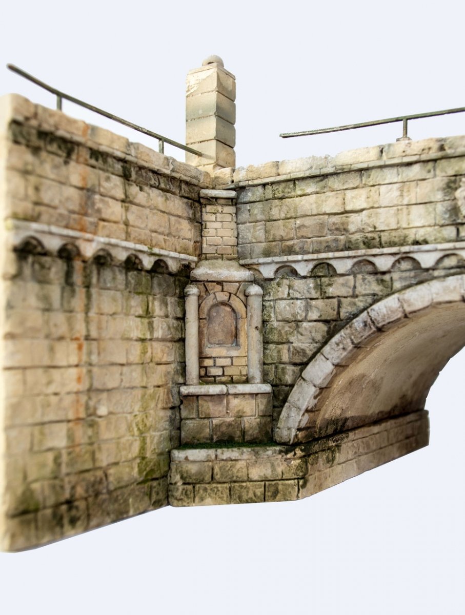 RT-Diorama 35010 Large Stone arch bridge 1/35 – zdjęcie 5