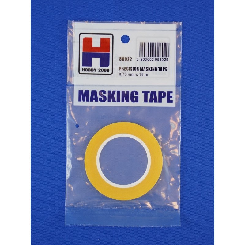 Hobby 2000 80022 Precision Masking Tape 0.75mm x 18m