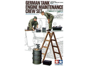 Tamiya 35180 German Tank Engine Maintenance Crew Set 1/35