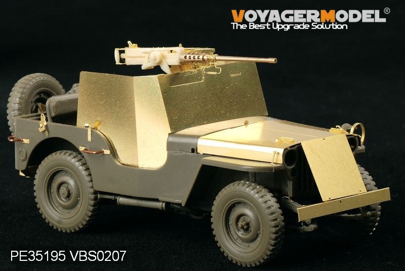 Voyager Model PE35195 WWII US Jeep Willys MB w/Add Amour for TAMIYA 35219 1/35 – Bild 5