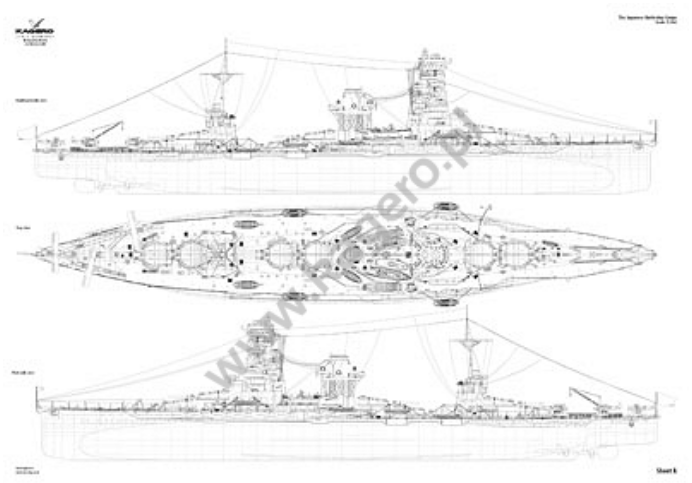 Kagero 16071 The Japanese Battleship Hyuga EN – immagine 4