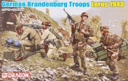 Dragon 6743 German Brandenburg Troops, Leros 1943 (4 Figures Set) 1/35