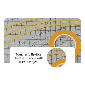 DSPIAE MT-10 10mm WASHI MASKING TAPE / Taśma maskująca 10mm x 18m – zdjęcie 3
