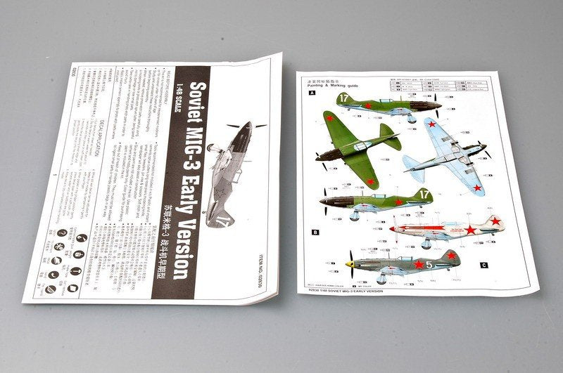 Trumpeter 02830 Soviet MiG-3 Early Version 1/48 – Bild 2