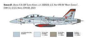 Italeri 2823 F/A-18F US Navy Special Colors 1/48 – obrázek 7