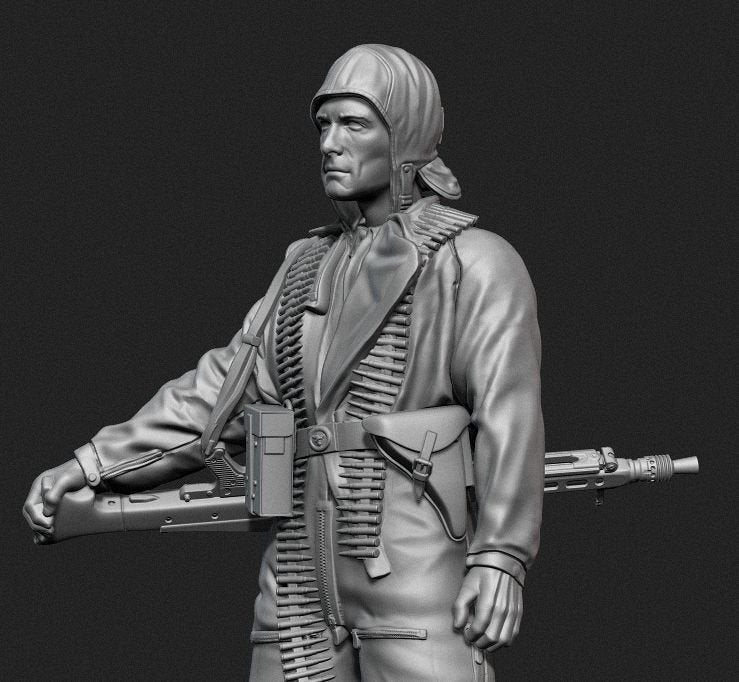 Panzer Art FI35-132 German fallschirmjäger Oder Front No.2 1/35 – image 2