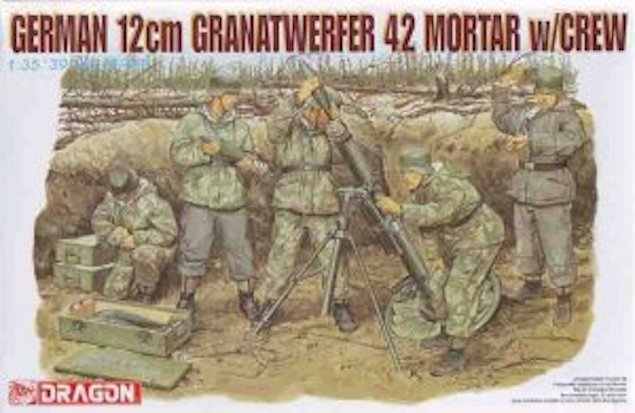 Dragon 6090 Canon à grains allemand de 12 cm avec équipage (1/35)