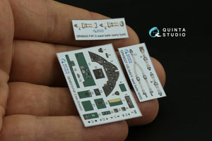 Quinta Studio QD48319 F4F-3 late 3D-Printed &amp;amp; colored Interior on decal paper (Eduard) 1/48 – Bild 5