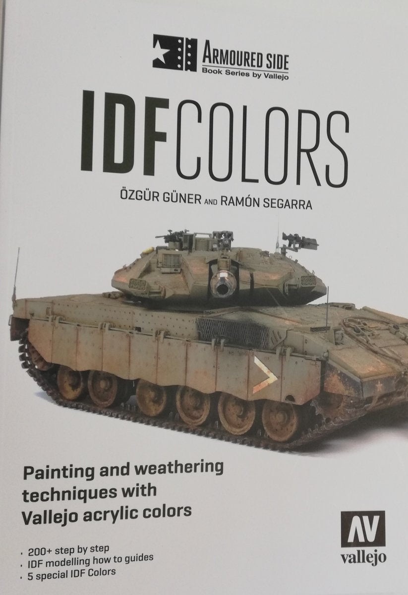 Vallejo 75017 Book Armored Side: IDF Colors (English Version) – obrázek 2