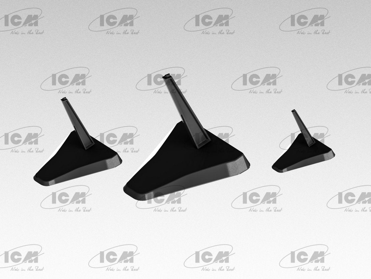ICM A002 Aircraft Models Stands (Black Edition) – immagine 3