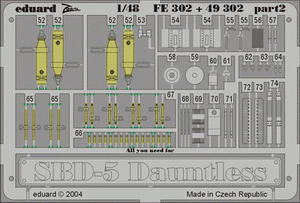 Eduard FE302 SBD-5 ACCURATE MINIATURES 1/48 – image 2