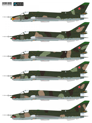 Quinta Studio MMD48005 Decal Su-17M4 (Afghan war series) 1/48 – obrázek 2