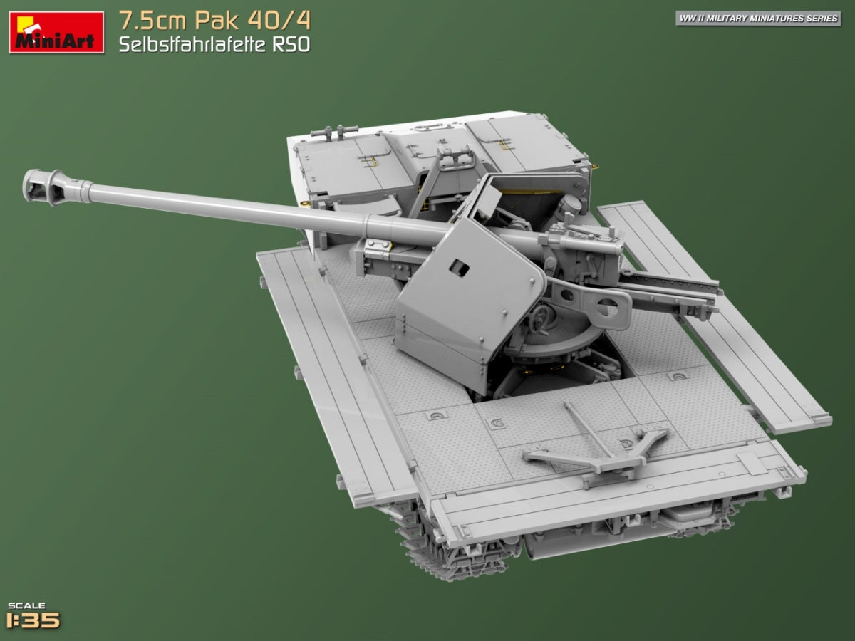 MiniArt 35483 7.5cm Pak 40/4. Selbstfahrlafette RSO 1/35 – image 10