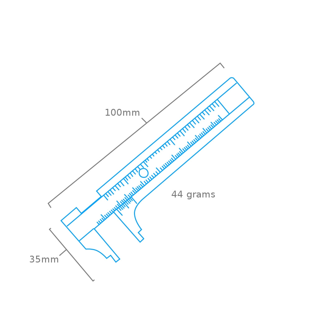 Modelcraft PGA1652 BRASS SLIDING GAUGE – obrázek 2