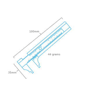 Modelcraft PGA1652 BRASS SLIDING GAUGE – obrázek 2