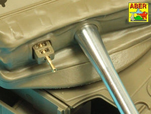 Aber 35L-332 76.2 mm (3 inch) 17 pounder Mk. II barrel with muzzle brake for A34 COMET tank 1/35 – Bild 5