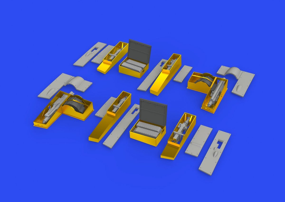 Eduard 648611 Spitfire Mk.IIb gun bays EDUARD 1/48 – image 2