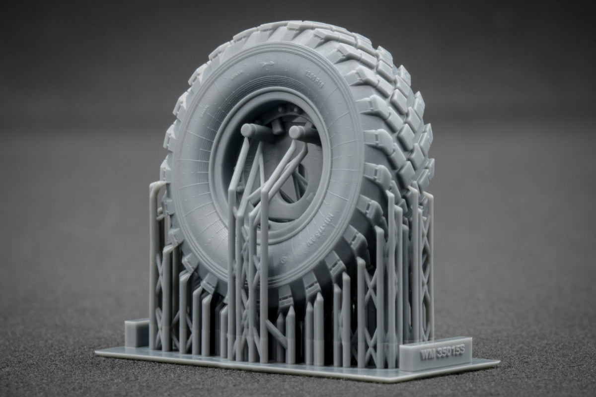 ScaleX WM 35016 GAZ Tiger V2 (with shield) Ordinary wheel set (for Meng) 1/35