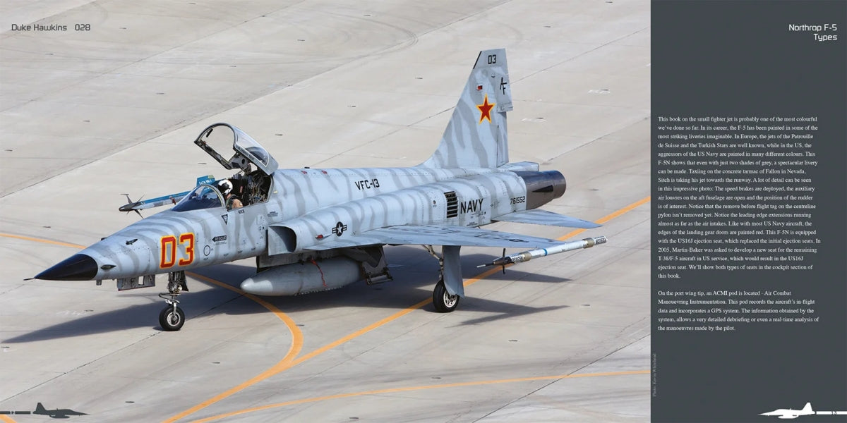 HMH Publications DH-028 Northrop F-5 Freedom Fighter &amp;amp; Tiger II - Aircraft in Detail 028 (English Version) – image 3