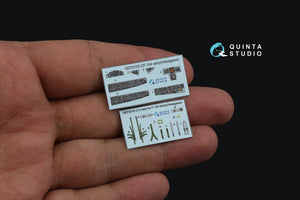 Quinta Studio QD72103 CF-104 early 3D-Printed &amp;amp; colored Interior on decal paper (Hasegawa) 1/72 – Bild 4