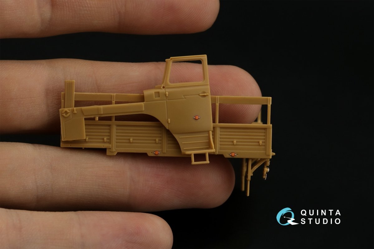 Quinta Studio QD72069 Ural-4320 3D-Printed &amp;amp; colored Interior on decal paper (Zvezda) 1/72 – Bild 11