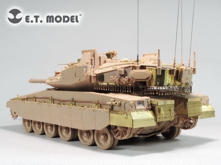 E.T. Model E35-286 Israeli Merkava Mk.4M w/Trophy Active Protection System Side Skirts For Meng Kit 1/35 – zdjęcie 3