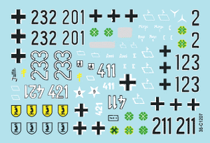 Star Decals 35-C1207 German tanks in Italy #7 Sturmpanzer 1/35 – image 3