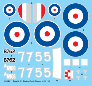 Roden 407 Sopwith Strutter Comic Fighter 1/48 – image 3