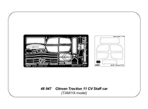 Aber 48047 Citroen Traction 11 CV Staff car 1/48 – obrázek 6