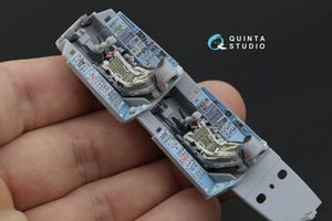 Quinta Studio QD48171 Su-27UB 3D-Printed &amp;amp; colored Interior on decal paper (for HobbyBoss kit) 1/48 – image 3