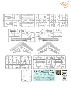 Clear Prop! CP72055 North American F 86 A Sabre in Korea - Early Variants (Advanced Kit) – obrázek 5