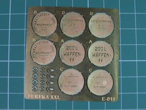 Eureka XXL E-011 Set of 4 barrels 200l 1/35 – Bild 9