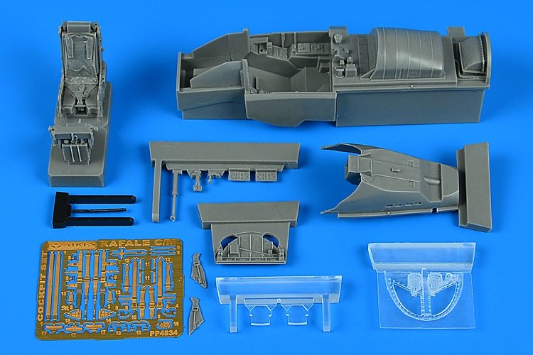 Aires 4834 Rafale C/M cockpit set 1/48 REVELL
