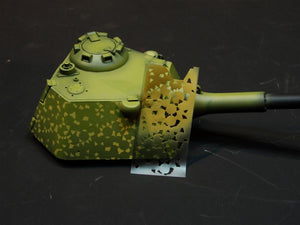 Ensemble de pochoirs à disque Uschi 2006 pour Panther Sennelager 1/35 – image 3