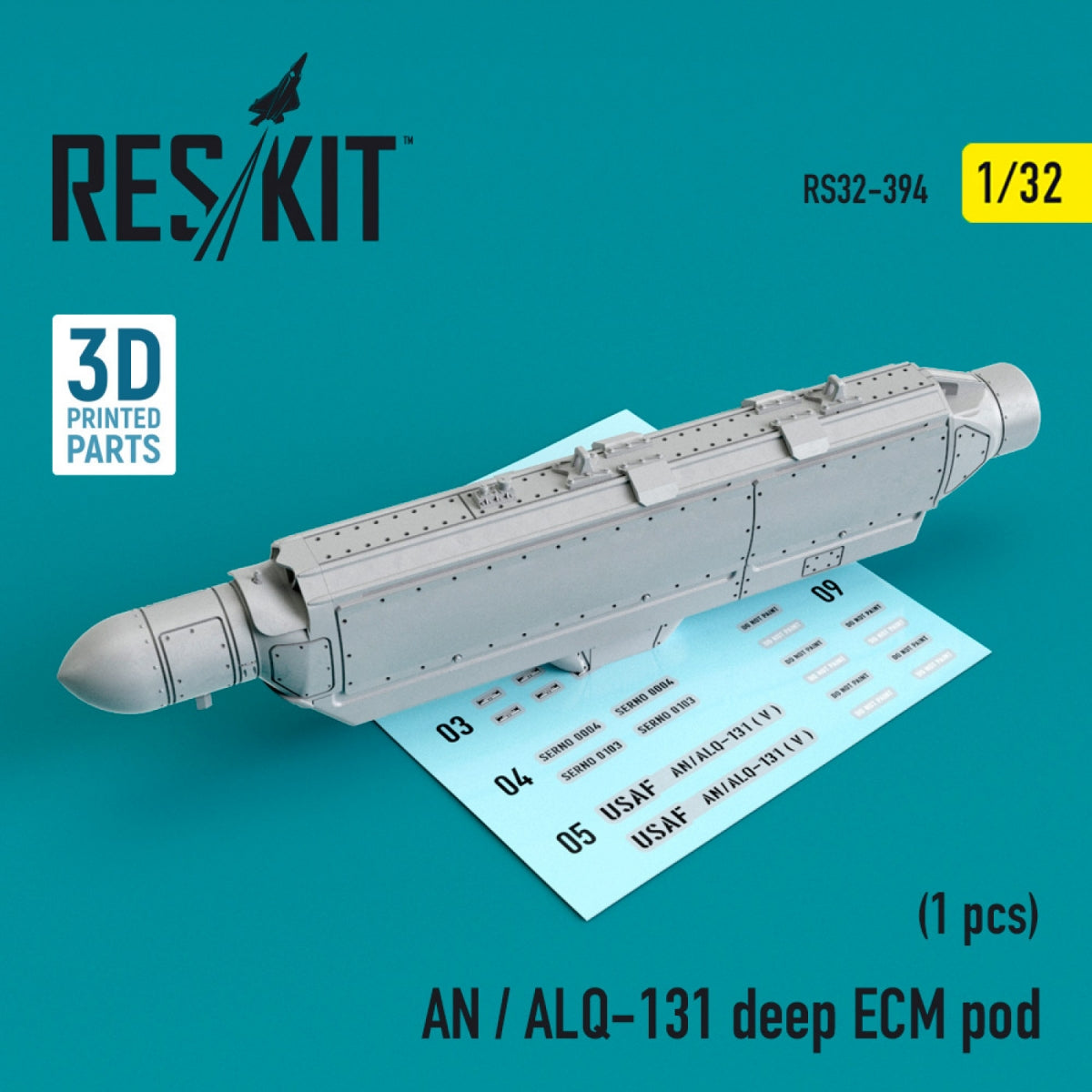 RESKIT RS32-0394 AN/ALQ-131 DEEP ECM POD 1/32