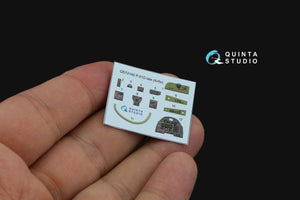 Quinta Studio QD72140 P-51D late 3D-Printed colored Interior on decal paper (Airfix) 1/72 – image 3
